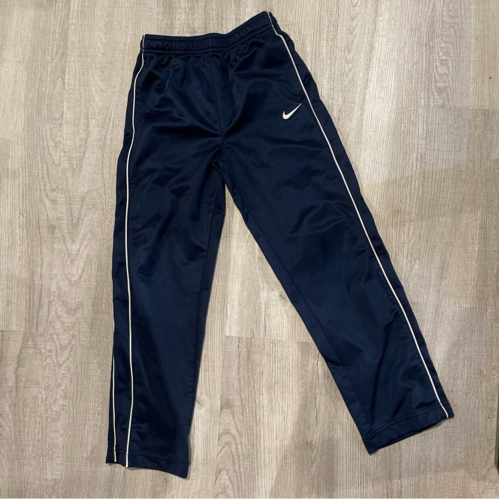 Nike Kids Joggers Sweatpants Navy Blue Size 7